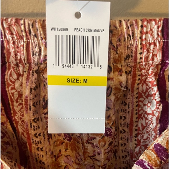 Band of the Free Peach/Mauve Cropped Pants - Picture 3 of 9